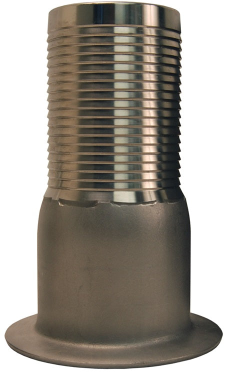 RN35 by Dixon Valve | King Turned Back Hose Nipple | for Floating Flange | 3" Flange x 3" Hose ID | 316 Stainless Steel