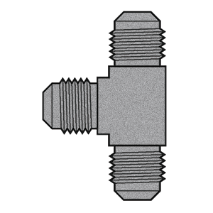 B-344-10-10-10 Breco by Foster | 5/8" Male SAE 45° Flare x 5/8" Male SAE 45° Flare x 5/8" Male SAE 45° Flare | Tee