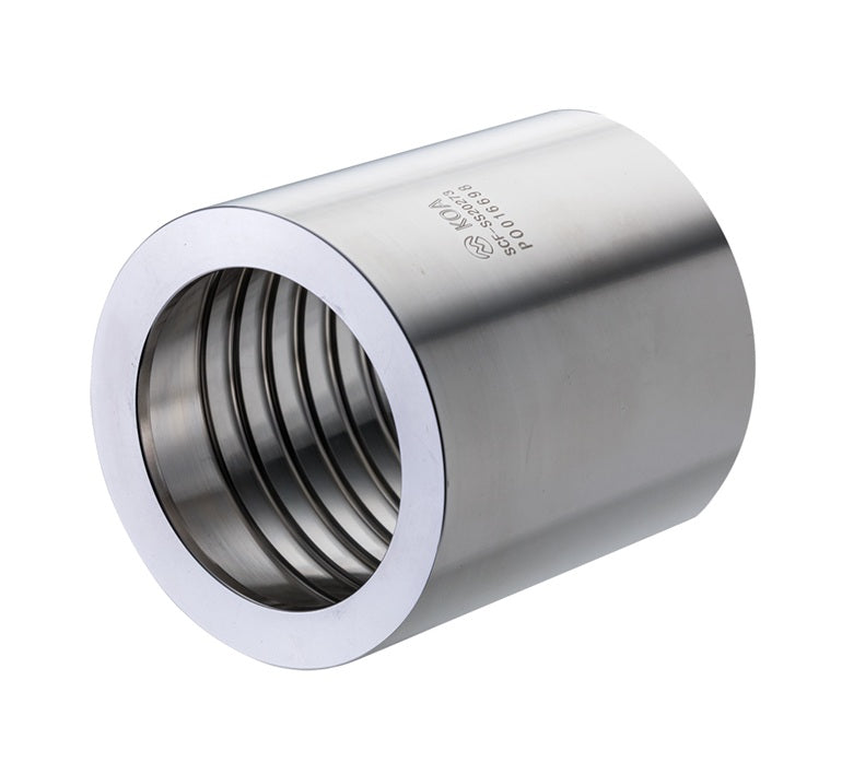 SCF-SS20264 by Kuriyama | SCF-SS Series | Sanitary Crimp Ferrule | 2" Hose ID | 2.64" Ferrule ID | 304 Stainless Steel