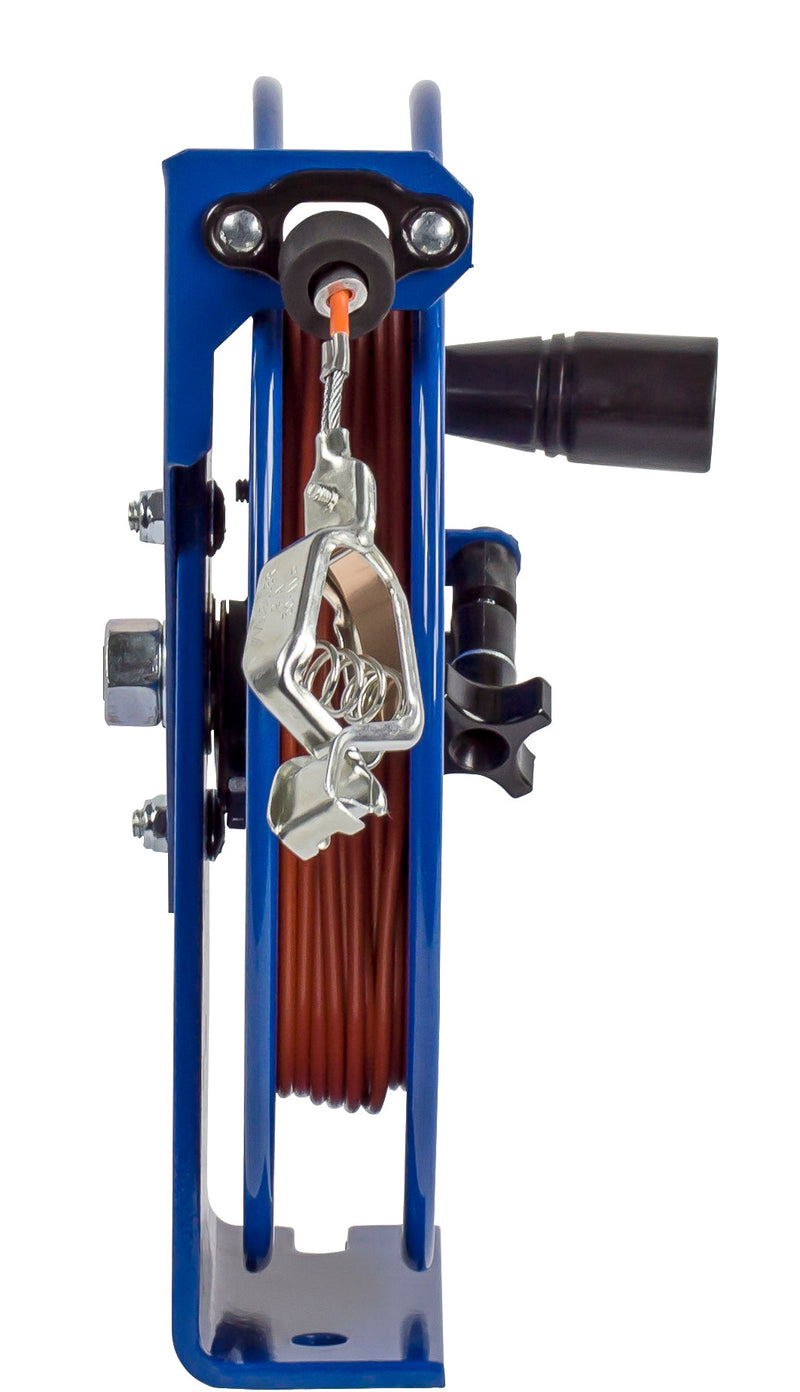 SDH-200 by Coxreels | SDH Series | Hand Crank Static Discharge Cable Reel | Steel | 200ft Cable Included