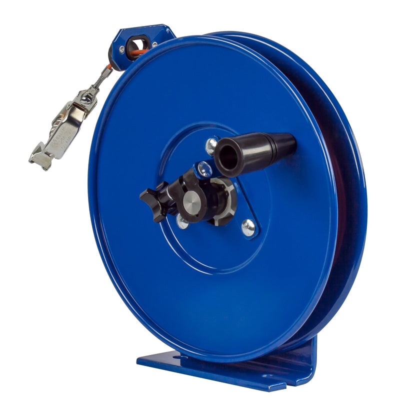 SDH-100-1 by Coxreels | SDH Series | Hand Crank Static Discharge Cable Reel | Steel | 100ft Cable Included