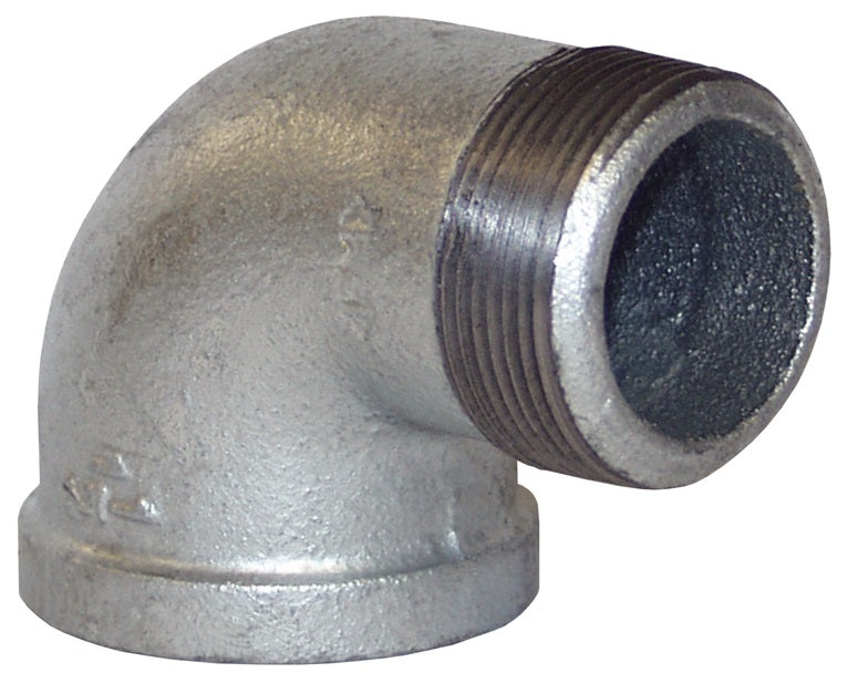SE9012G by Dixon Valve | 90° Street Elbow | 1-1/4" Male NPT x 1-1/4" Female NPT | 150# Galvanized Iron