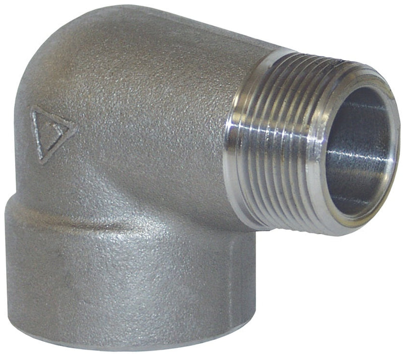 SE9015SS by Dixon Valve | 90° Street Elbow | 1-1/2" Male NPT x 1-1/2" Female NPT | 150# 316 Stainless Steel