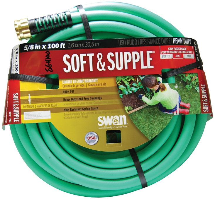 SGH100 by Dixon Valve | Rubber Vinyl Garden Hose | 5/8" | 100ft Length