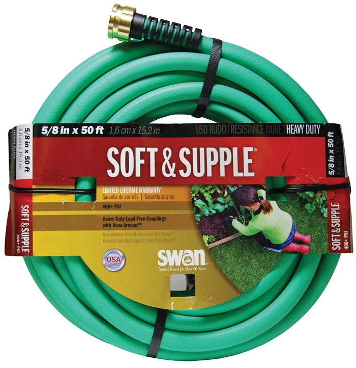 SGH50 by Dixon Valve | Rubber Vinyl Garden Hose | 5/8" | 50ft Length