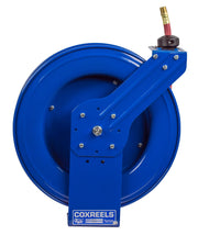 SH-N-525 by Coxreels | SH Series | 300 PSI Spring Driven Hose Reel | 3/4" Hose ID, 3/4" FNPT Inlet x 3/4" MNPT Hose End | Steel | 25ft PVC Hose Included
