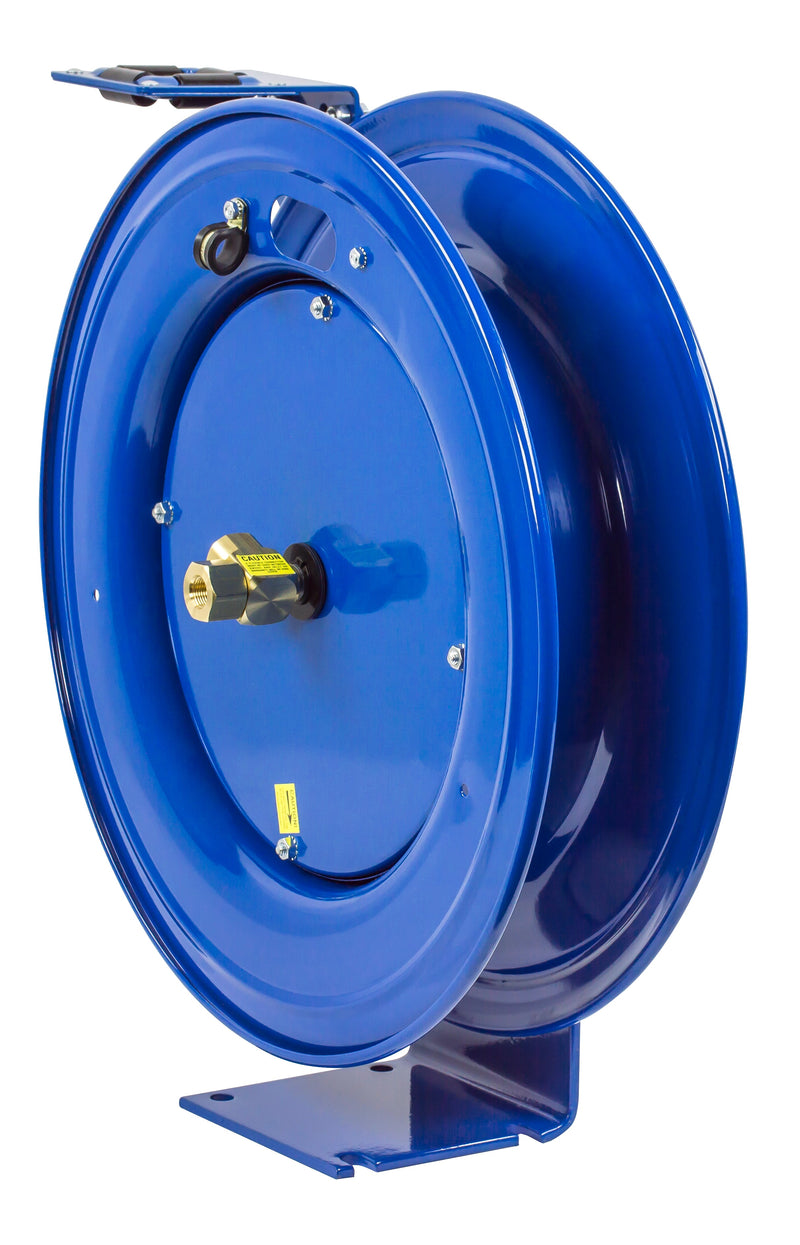 SHL-N-435 by Coxreels | SH Series | 300 PSI Spring Driven Hose Reel | 1/2" Hose ID, 1/2" FNPT Inlet | Steel | 35ft Capacity, Hose Not Included