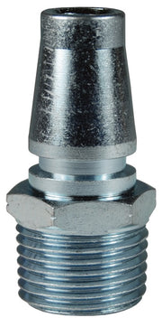 SHD4M3 by Dixon Valve | Pneumatic Quick Disconnect Coupling | SHD-Series | 3/8" Male NPT x 1/2" Twist-Lock Interchange | Plug | Steel