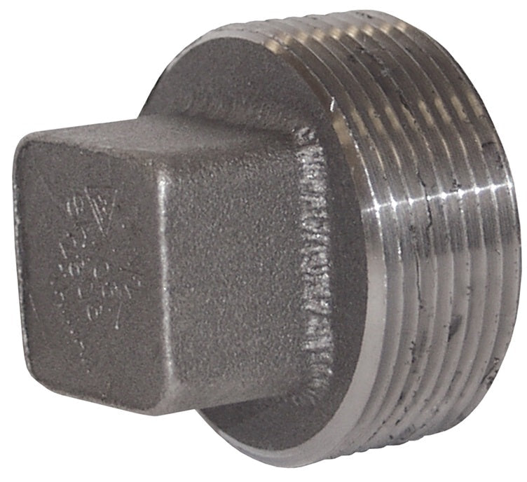 SHP18 by Dixon Valve | Square Head Plug | 1/8" Male NPT | 150# Iron