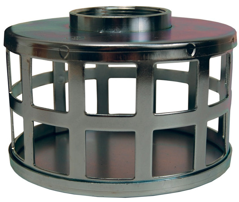 SHS35 by Dixon Valve | Square Hole Strainer | 3" Female NPSM | Zinc Plated Steel