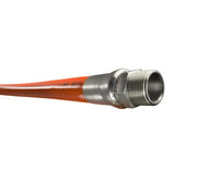 SLSPOR-MM12X500 Piranha® by Kuriyama | SLSPOR Series | Slither® Sewer Cleaning Hose Assembly | 2500 PSI | 3/4" ID | 1.18" OD | 3/4" Male NPTF x 3/4" Male NPTF | Orange | 500ft Length