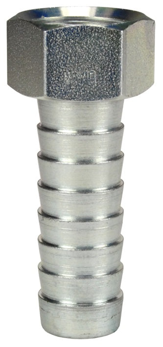 SLS848 by Dixon Valve | Long Shank Hose Coupling | Female Fitting | 1" Female NPSM x 1" Hose ID | Plated Steel