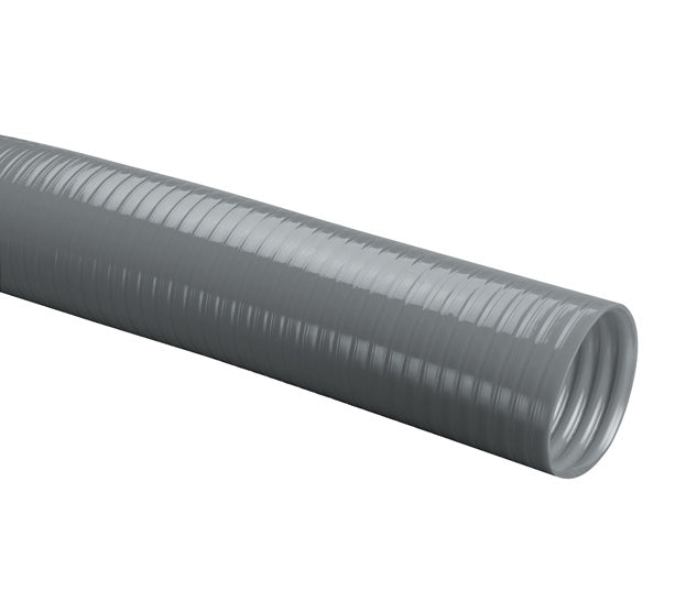 SLV-NDH3X3 Tigerflex® by Kuriyama | SLV-NDH™ Series | Flexible Banding Sleeve | for Clockwise Helix Hoses | PVC | fits 3.03" Hose ID | Gray | 3ft Length