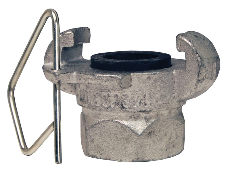 SL038F Sure-Lock® by Dixon Valve | Pneumatic Fitting | Small Head Coupling | Chicago Style x 3/8" Female NPT | Iron