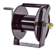 SM17-3-250 by Coxreels | SM Series | 4,000 PSI Swivel Mount Hand Crank Hose Reel | 3/8" Hose ID, 3/8" FNPT Inlet | Steel | 250ft Capacity, Hose Not Included