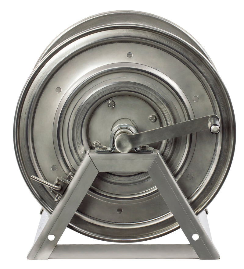 1125-5-200-SP by Coxreels | 1125-SS Series | 3,000 PSI Hand Crank Hose Reel | 3/4" Hose ID, 3/4" FNPT Inlet | Stainless Steel | 200ft Capacity, Hose Not Included