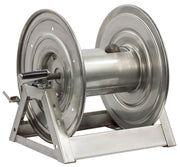 1125-4-100-SP by Coxreels | 1125-SS Series | 3,000 PSI Hand Crank Hose Reel | 1/2" Hose ID, 1/2" FNPT Inlet | Stainless Steel | 100ft Capacity, Hose Not Included