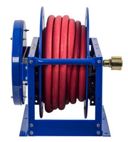 SLPF-625 by Coxreels | SP-Fuel Series | 300 PSI Spring Driven Hose Reel for Fuel | 1" Hose ID, 1" FNPT Inlet x 1" MNPT Hose End | Steel | 25ft Nitrile Rubber Hose Included