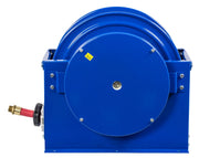 SLPF-550 by Coxreels | SP-Fuel Series | 300 PSI Spring Driven Hose Reel for Fuel | 3/4" Hose ID, 3/4" FNPT Inlet x 3/4" MNPT Hose End | Steel | 50ft PVC Hose Included