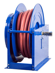 SLP-5100 by Coxreels | SP Series | 300 PSI Spring Driven Hose Reel | 3/4" Hose ID, 3/4" FNPT Inlet x 3/4" MNPT Hose End | Steel | 100ft PVC Hose Included