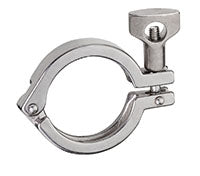 SPHDS200 by Kuriyama | SPHDS Series | Sanitary Single Pin Clamp for Tri Clamp | 2" Fitting End Size x 2" Clamp Size | 304 Stainless Steel