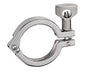 SPHDS150 by Kuriyama | SPHDS Series | Sanitary Single Pin Clamp for Tri Clamp | 1" & 1-1/2" Fitting End Size x 1-1/2" Clamp Size | 304 Stainless Steel
