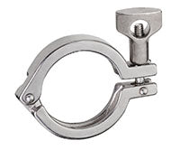 SPHDS250 by Kuriyama | SPHDS Series | Sanitary Single Pin Clamp for Tri Clamp | 2-1/2" Fitting End Size x 2-1/2" Clamp Size | 304 Stainless Steel