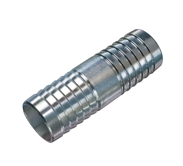 SPHM062 by Kuriyama | SPHM Series | Hose Mender | 5/8" Hose Barb x 5/8" Hose Barb | Zinc Plated Steel
