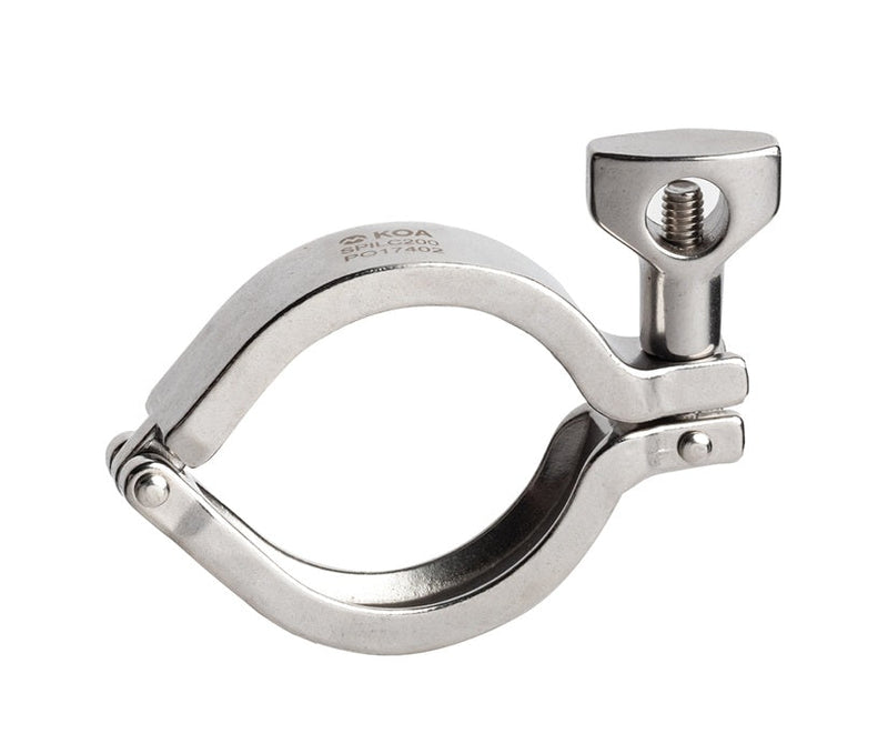 SPILC200 by Kuriyama | SPILC Series | Sanitary Single Pin Clamp for I-Line | 2" Size | 304 Stainless Steel