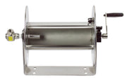 112-4-75-SS by Coxreels | 100-SS Series | 4,000 PSI Hand Crank Hose Reel | 1/2" Hose ID, 1/2" FNPT Inlet | Stainless Steel | 75ft Capacity, Hose Not Included