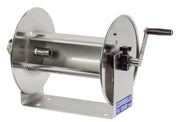 117-5-100-SS by Coxreels | 100-SS Series | 4,000 PSI Hand Crank Hose Reel | 3/4" Hose ID, 3/4" FNPT Inlet | Stainless Steel | 100ft Capacity, Hose Not Included