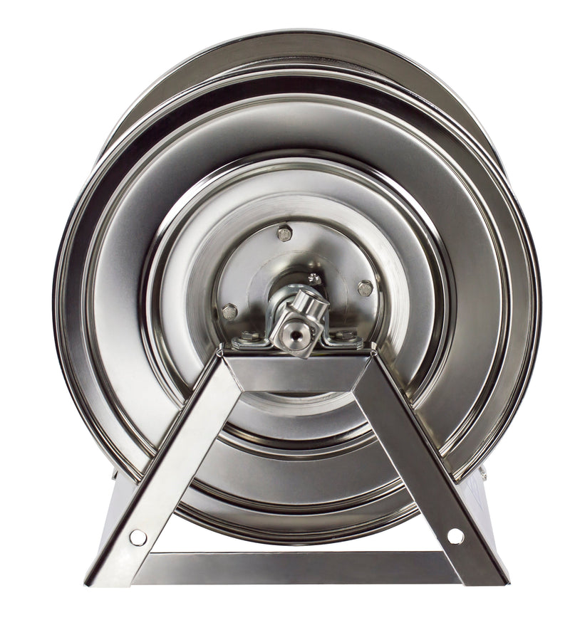 1125-5-100-SS by Coxreels | 1125-SS Series | 3,000 PSI Hand Crank Hose Reel | 3/4" Hose ID, 3/4" FNPT Inlet | Stainless Steel | 100ft Capacity, Hose Not Included