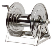 1125-4-200-SS by Coxreels | 1125-SS Series | 3,000 PSI Hand Crank Hose Reel | 1/2" Hose ID, 1/2" FNPT Inlet | Stainless Steel | 200ft Capacity, Hose Not Included