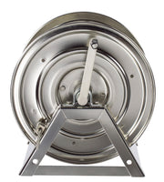 1125-4-200-SS by Coxreels | 1125-SS Series | 3,000 PSI Hand Crank Hose Reel | 1/2" Hose ID, 1/2" FNPT Inlet | Stainless Steel | 200ft Capacity, Hose Not Included