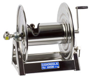 1125-4-100-SS by Coxreels | 1125-SS Series | 3,000 PSI Hand Crank Hose Reel | 1/2" Hose ID, 1/2" FNPT Inlet | Stainless Steel | 100ft Capacity, Hose Not Included
