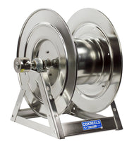 1175-6-100-SS by Coxreels | 1175-SS Series | 3,000 PSI Hand Crank Hose Reel | 1" FNPT Inlet | Stainless Steel | 100ft Capacity, Hose Not Included