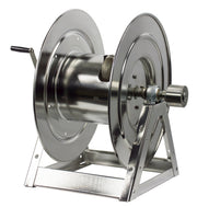 1175-6-200-SS by Coxreels | 1175-SS Series | 3,000 PSI Hand Crank Hose Reel | 1" Hose ID, 1" FNPT Inlet | Stainless Steel | 200ft Capacity, Hose Not Included