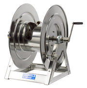 1175-6-200-SS by Coxreels | 1175-SS Series | 3,000 PSI Hand Crank Hose Reel | 1" Hose ID, 1" FNPT Inlet | Stainless Steel | 200ft Capacity, Hose Not Included