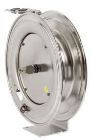 SHL-N-525-SS by Coxreels | SH-SS Series | 300 PSI Spring Driven Hose Reel | 3/4" Hose ID, 3/4" FNPT Inlet | Stainless Steel | 25ft Capacity, Hose Not Included