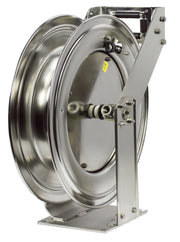 TMPL-N-3100-SS by Coxreels | T-SS Series | 3,000 PSI Spring Driven Hose Reel | 3/8" Hose ID, 3/8" FNPT Inlet | Stainless Steel | 100ft Capacity, Hose Not Included