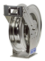 TSHL-N-550-SS by Coxreels | T-SS Series | 300 PSI Spring Driven Hose Reel | 3/4" Hose ID, 3/4" FNPT Inlet | Stainless Steel | 50ft Capacity, Hose Not Included
