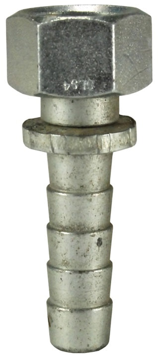 SS547 by Dixon Valve | Spray Hose Fitting | Female Coupling | 3/4" Female GHT x 5/8" Hose ID | Plated Steel