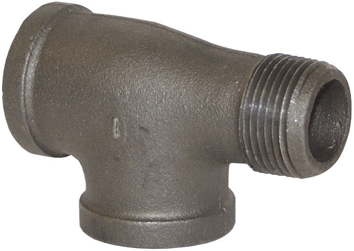SST100 by Dixon Valve | Street Service Tee | 1" Female NPT x 1" Female NPT (Branch) x 1" Male NPT | 150# Iron