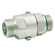 SS16DBMO16XMFS16-Z-90V by Super Swivel | 16074-Z-90V | Super Duty Swivel | 1-5/16-12 Male O-Ring ORB x 1-7/16-12 Male Face Seal MFS | Straight | Zinc | Viton Seal