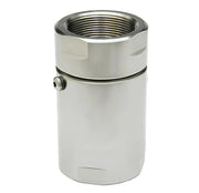 SS8FP50XFP50-Ni-ETP by Super Swivel | 1025-Ni-ETP | 1/2-14 Female Pipe NPTF x 1/2-14 Female Pipe NPTF | 0.530" Through Hole | Straight | Electroless Nickel | Extreme Viton® Seal