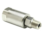 SS2MP12.5XFP12.5-Z-V by Super Swivel | 1280-Z-V | 1/8-27 Male Pipe NPTF x 1/8-27 Female Pipe NPTF | 0.157" Through Hole | Straight | Zinc | Viton Seal