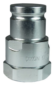 ST3F4 by Dixon Valve | Hydraulic Quick Disconnect Coupling | ST-Series | 1/2" Female NPTF x 3/8" Heavy-Duty Flushface | Plug | Steel
