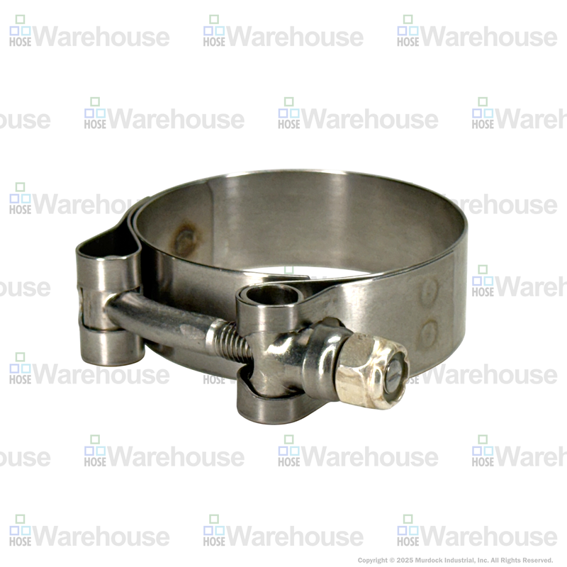 STBC175 by Dixon Valve | Style STBC | T-Bolt Clamp | 3/4" Band Width | Hose OD Range: from 1.56" to 1.81" | 300 Stainless Steel Band & Bolt