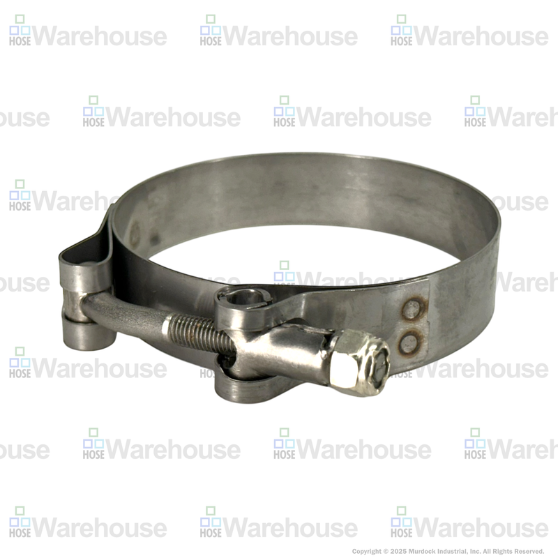 STBC300 by Dixon Valve | Style STBC | T-Bolt Clamp | 3/4" Band Width | Hose OD Range: from 2.75" to 3.06" | 300 Stainless Steel Band & Bolt