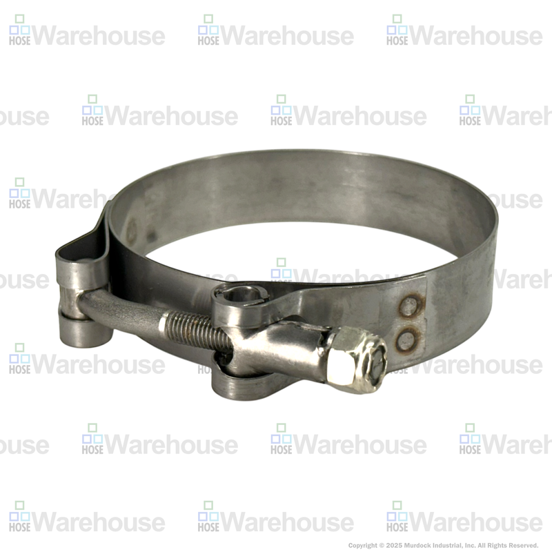 STBC350 by Dixon Valve | Style STBC | T-Bolt Clamp | 3/4" Band Width | Hose OD Range: from 3.25" to 3.56" | 300 Stainless Steel Band & Bolt